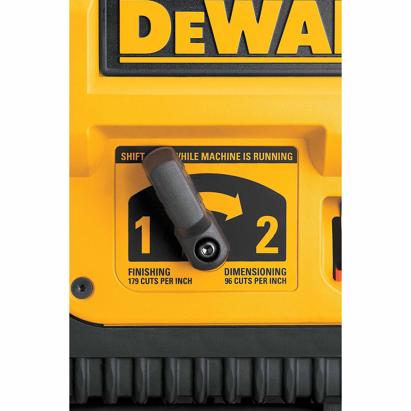 DeWalt DW735 Heavy-Duty 13" Three Knife, Two Speed Thickness Planer - 12