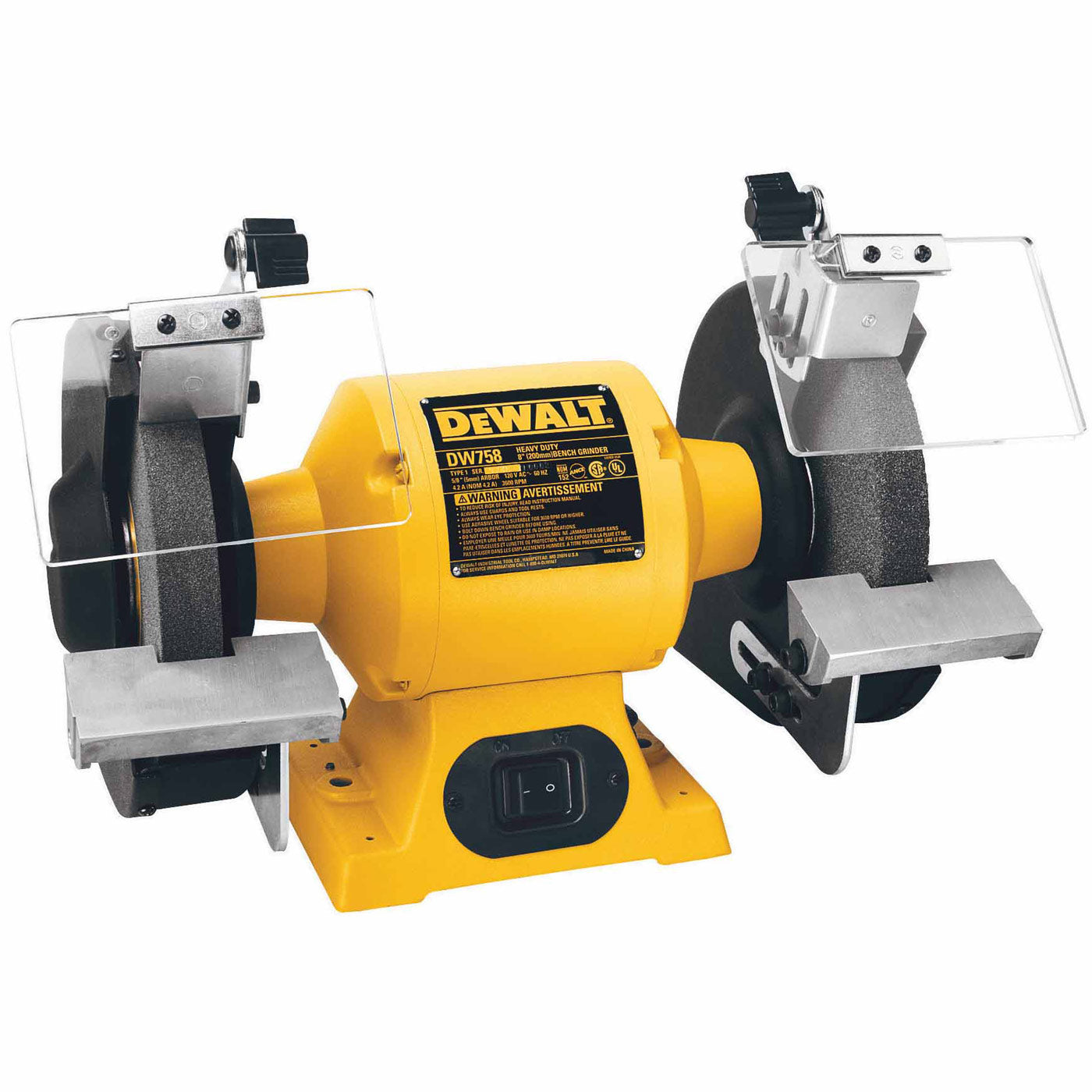 DeWalt DW758 Heavy-Duty 8" Bench Grinder