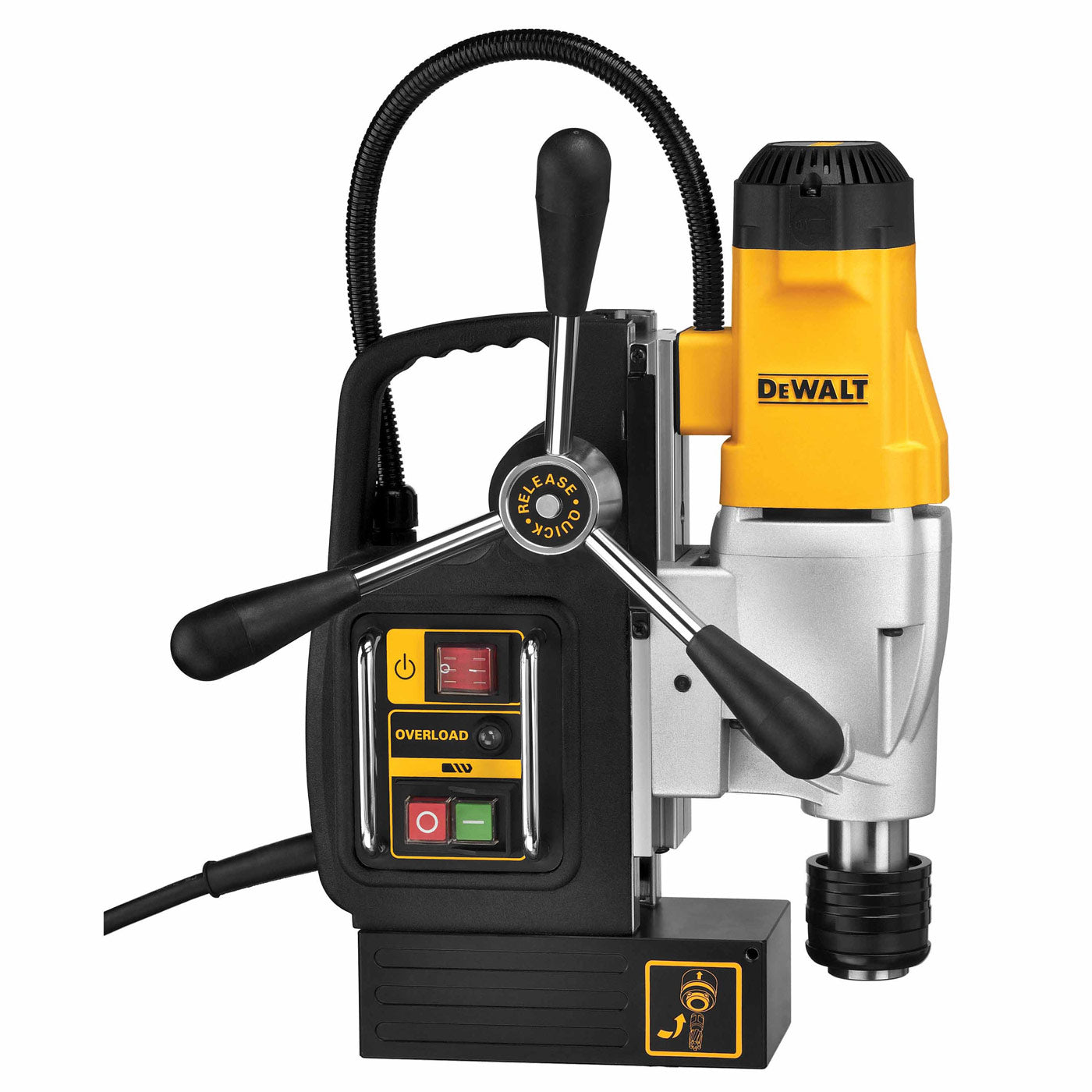 DeWalt DWE1622K 2" 2-Speed Magnetic Drill Press - 2