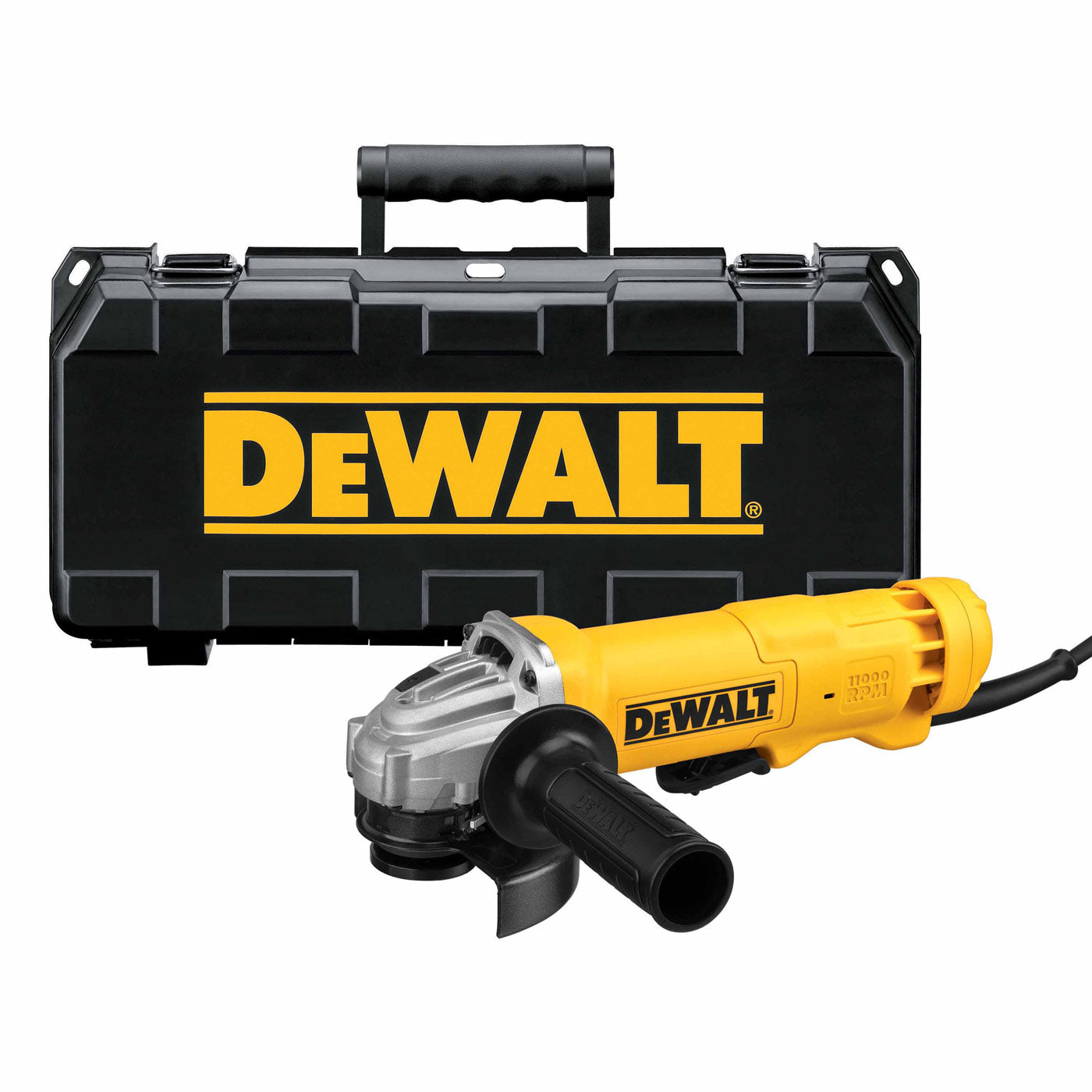 DeWalt DWE402K 4-1/2" 11 Amp Angle Grinder with Kit Box