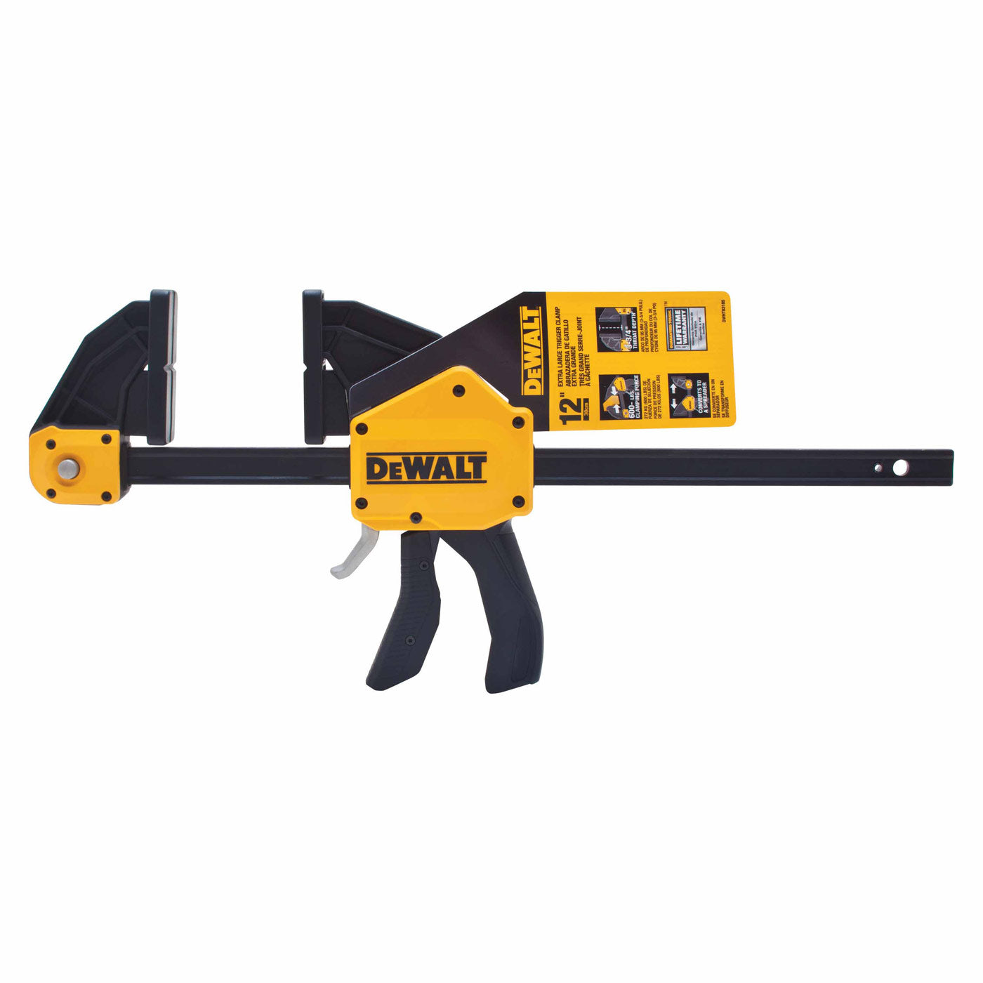 DeWalt DWHT83185 12" Extra Large Trigger Clamp - 4