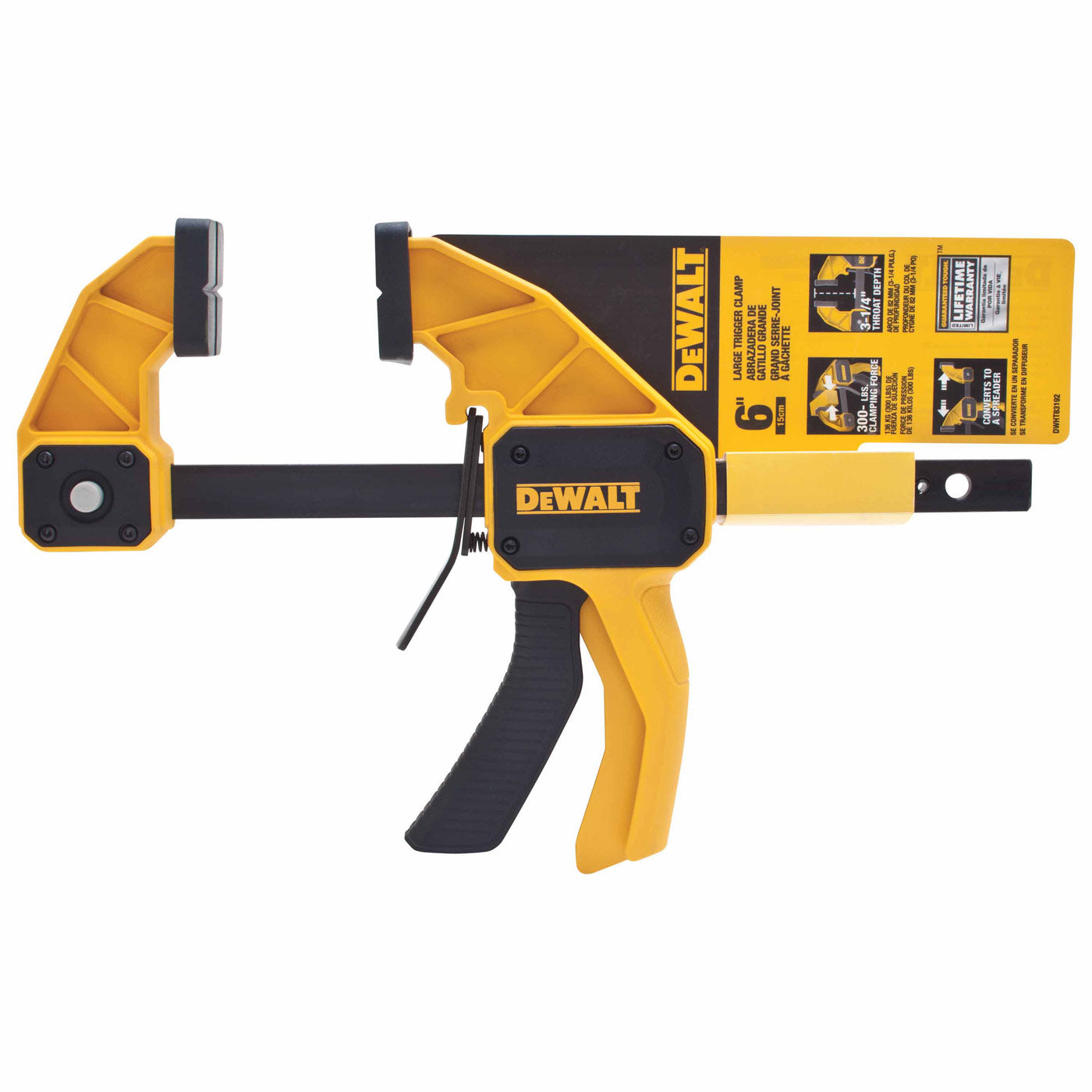 DeWalt DWHT83192 6" Large Trigger Clamp - 5