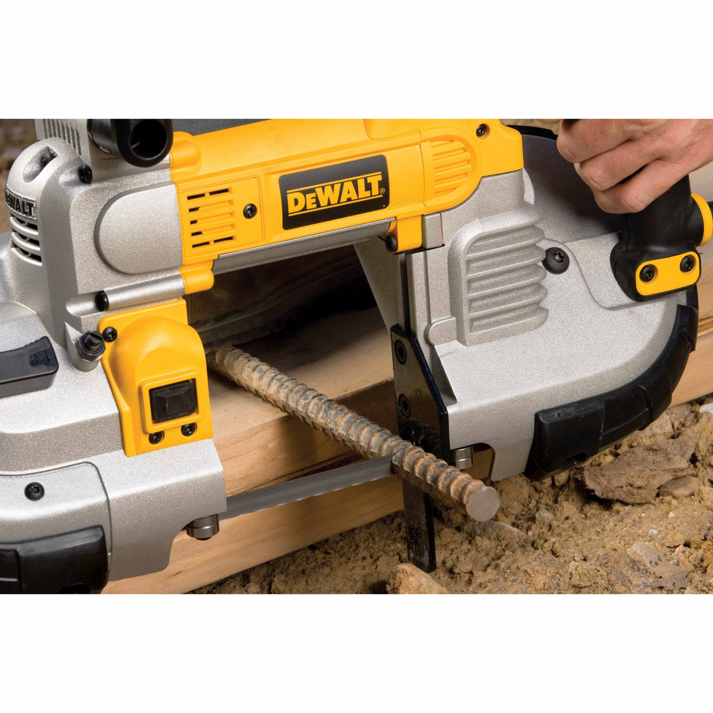 DeWalt DWM120 Heavy-Duty Variable Speed Deep Cut Portable 44-7/8" , 10 Amp Band Saw - 13