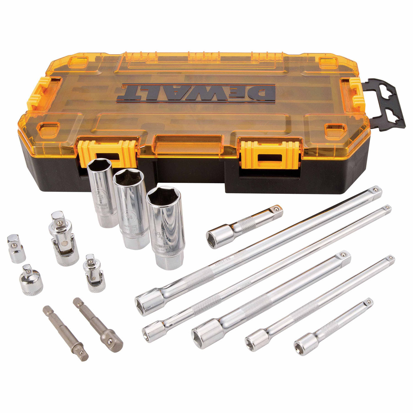 Dewalt DWMT73807 15 Piece 1/4" & 3/8" Drive Accessory Set