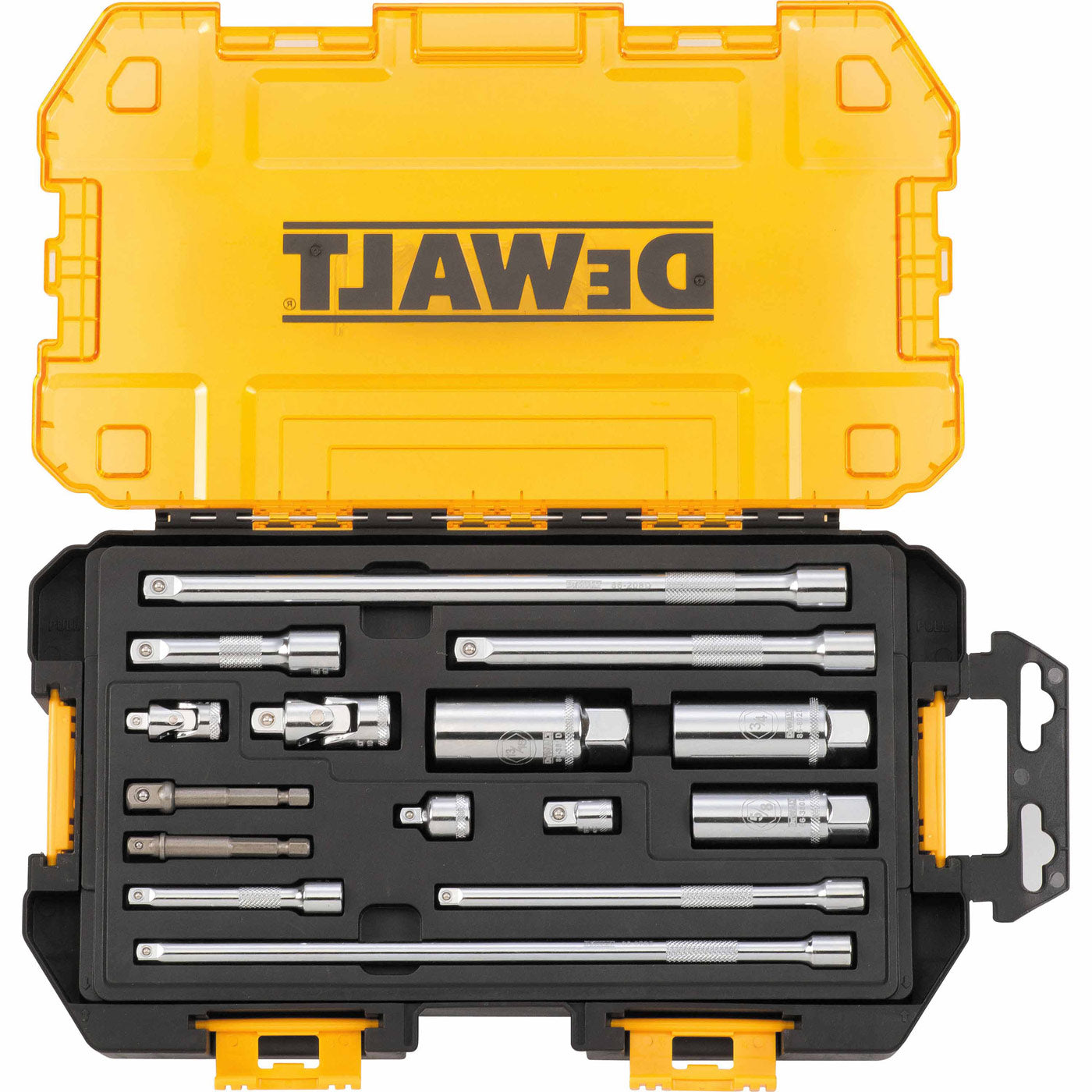 Dewalt DWMT73807 15 Piece 1/4" & 3/8" Drive Accessory Set - 2