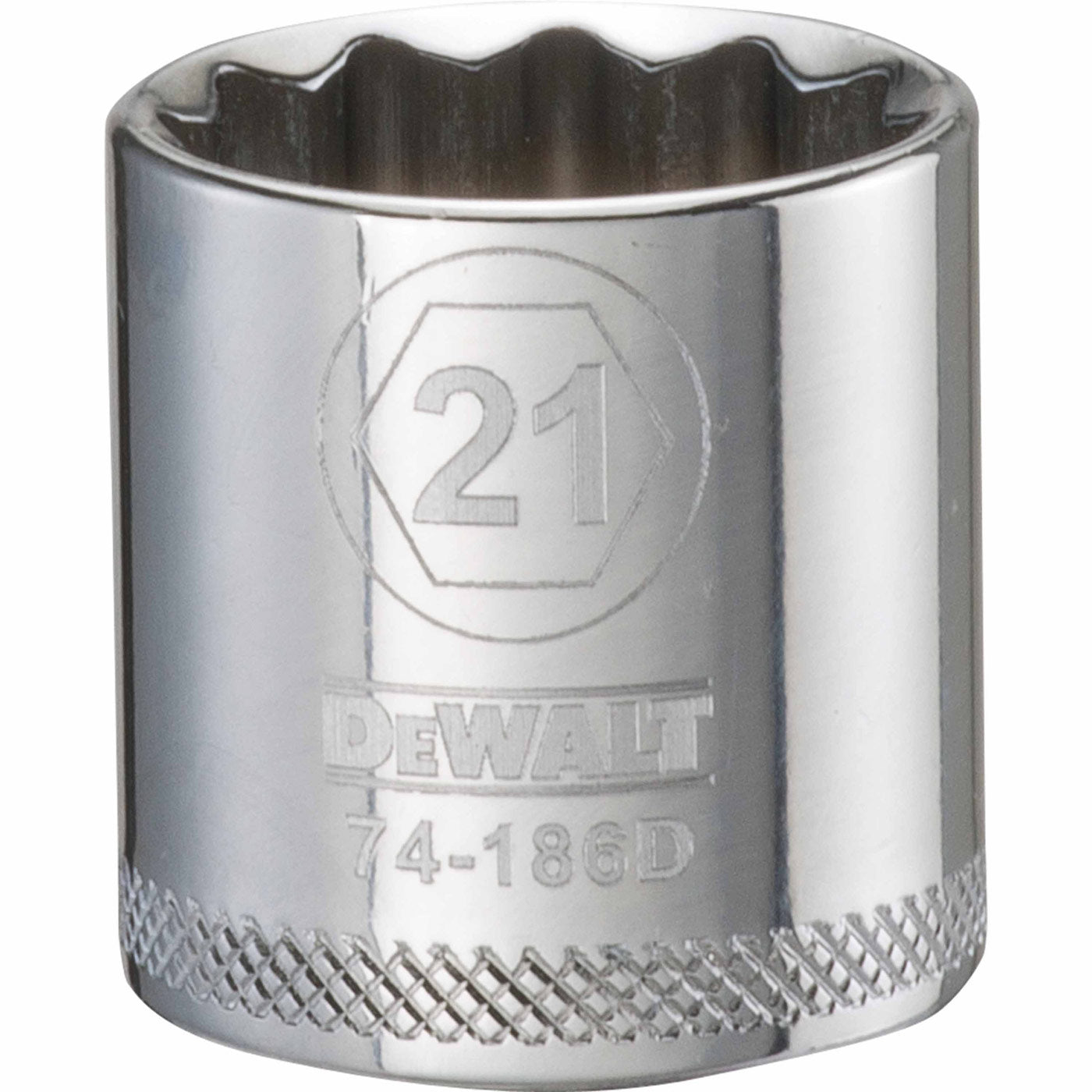 Dewalt DWMT74186OSP Mechanics 12 Point 3/8" Drive Socket 21MM