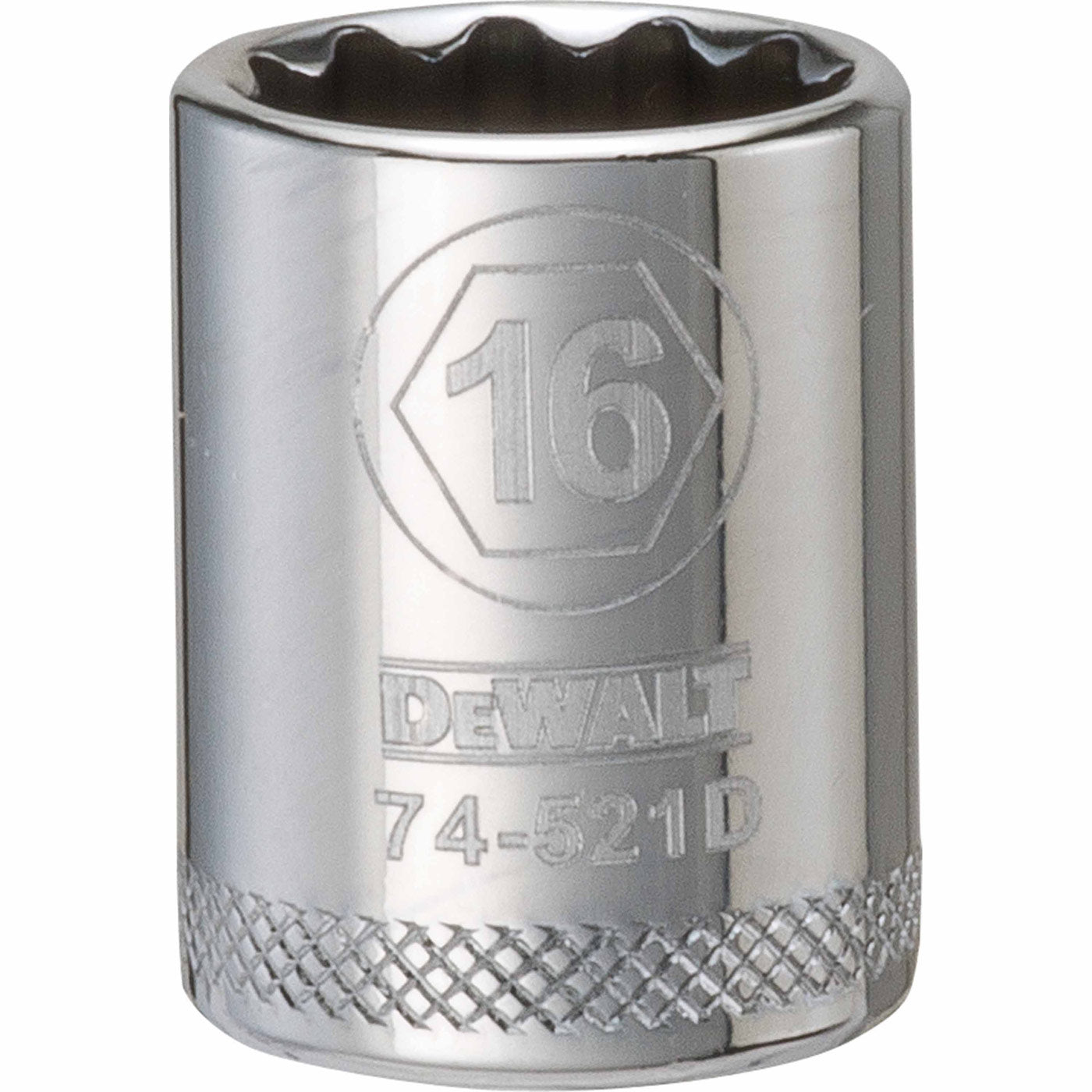 Dewalt DWMT74521OSP Mechanics 12 Point 3/8" Drive Socket 16MM