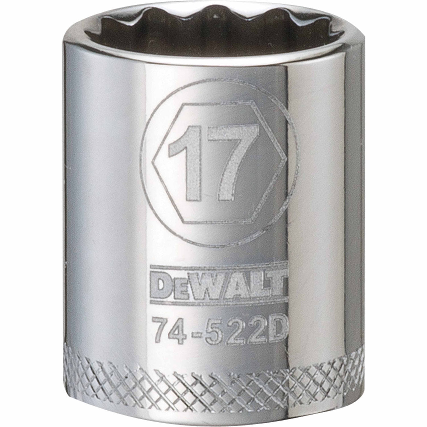 Dewalt DWMT74522OSP Mechanics 12 Point 3/8" Drive Socket 17MM