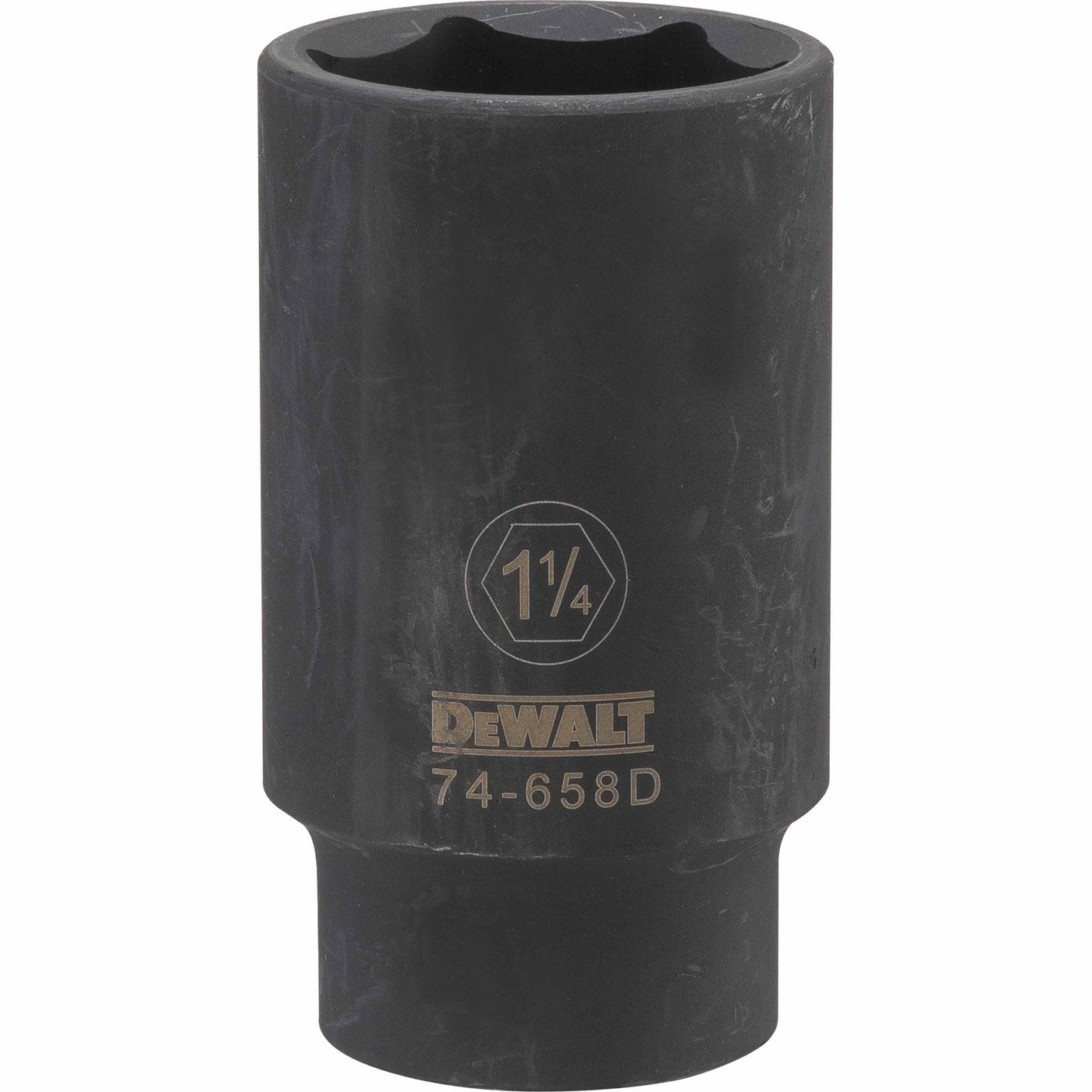 Dewalt DWMT74658OSP Mechanics 6 Point 1/2" Drive Deep Impact Socket 1-1/4"