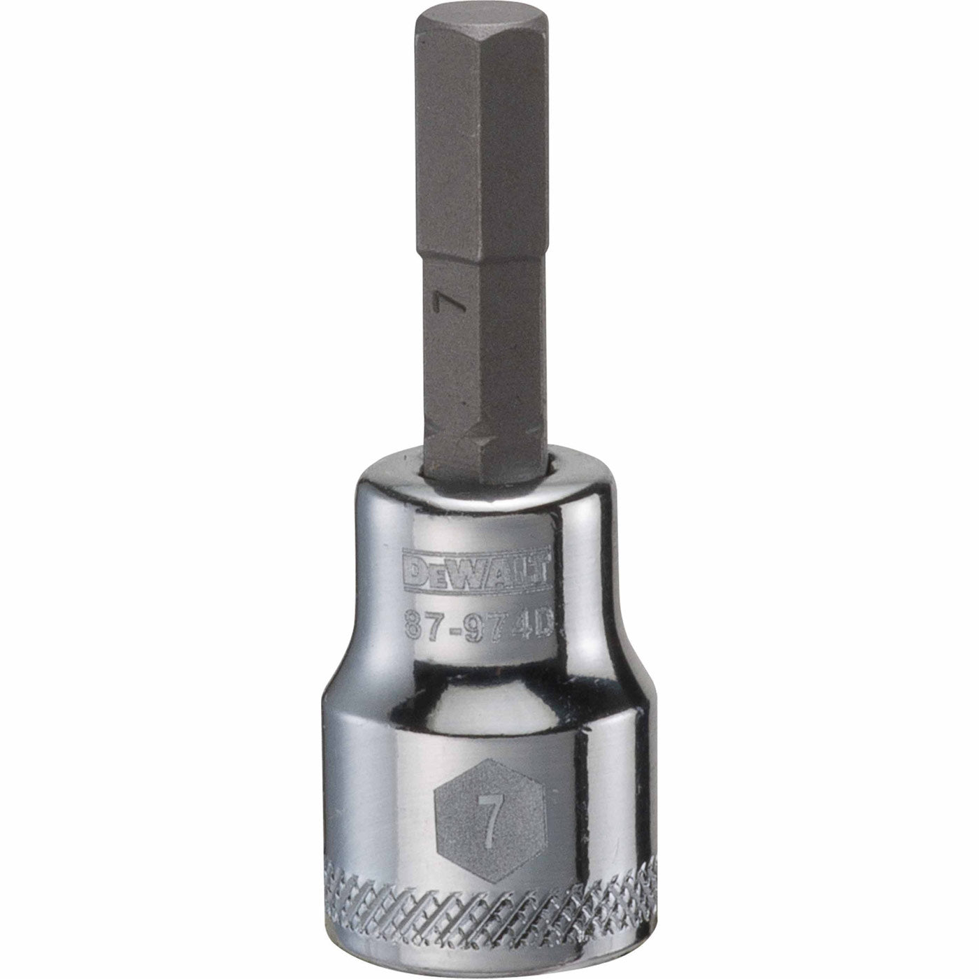 Dewalt DWMT87974OSP Mechanics 3/8" Drive Hex Bit Socket 7 MM