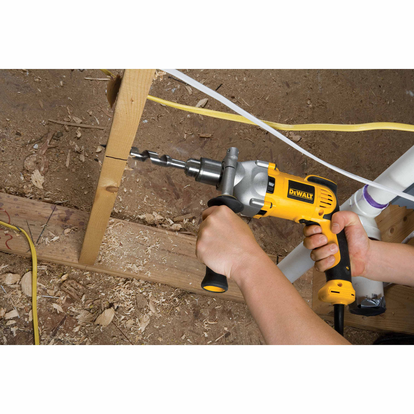 DeWalt DWD210G Heavy-Duty 1/2" VSR Pistol Grip Drill - 5