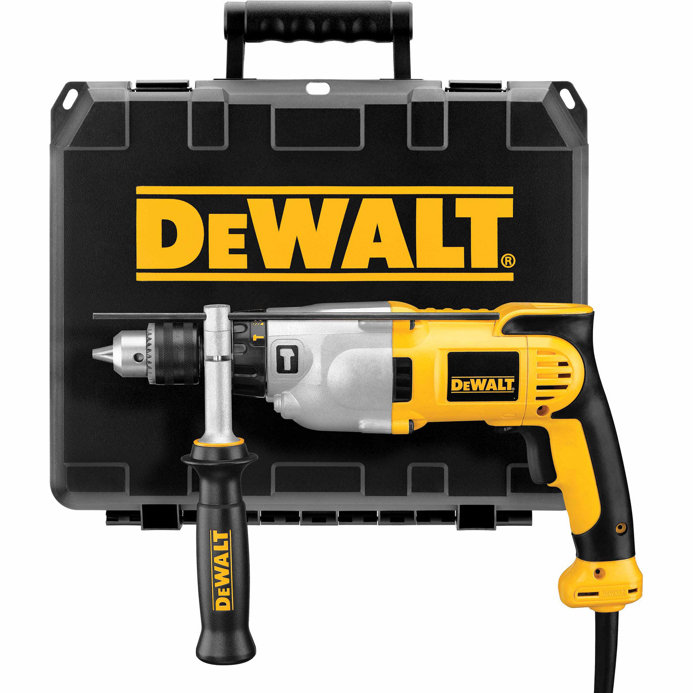 DeWalt DWD520K 1/2" VSR Pistol Grip Hammerdrill Kit