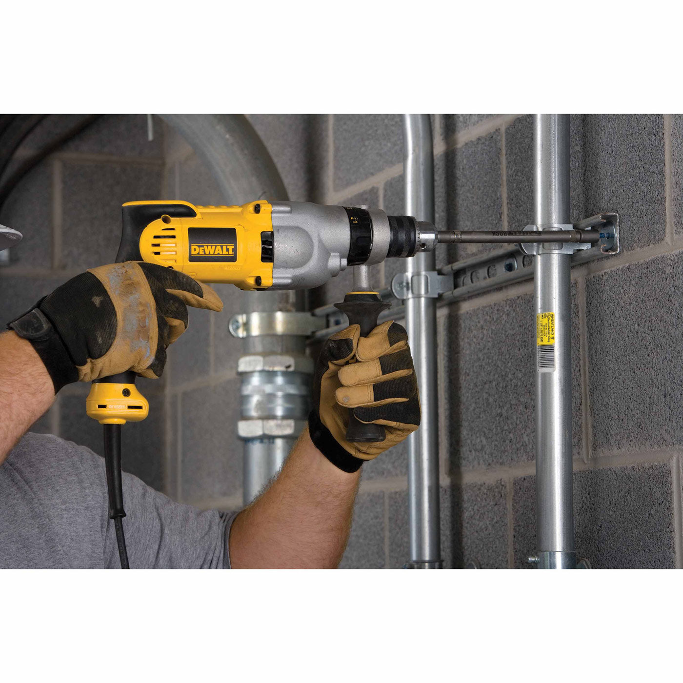 DeWalt DWD520K 1/2" VSR Pistol Grip Hammerdrill Kit - 4