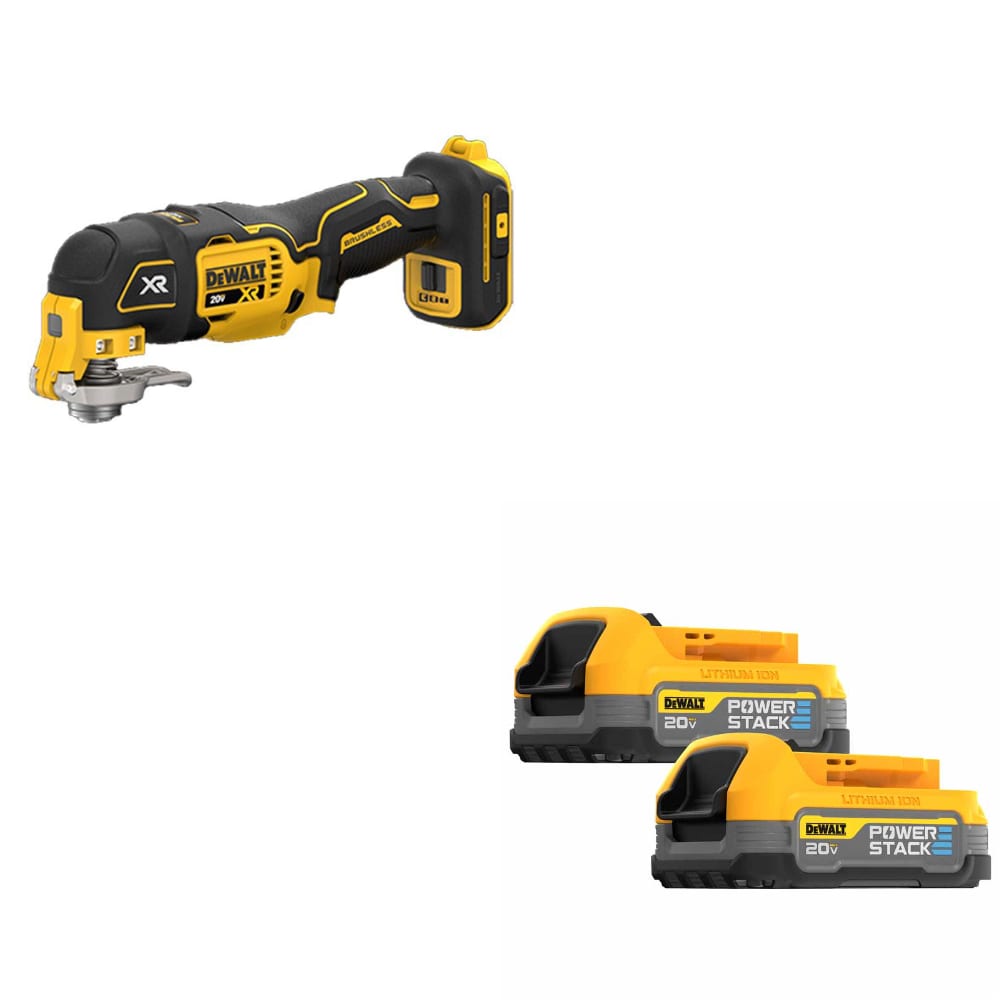 DeWalt DCS356B 20V MAX XR Multi Tool W FREE DCBP034 2 20V MAX Battery