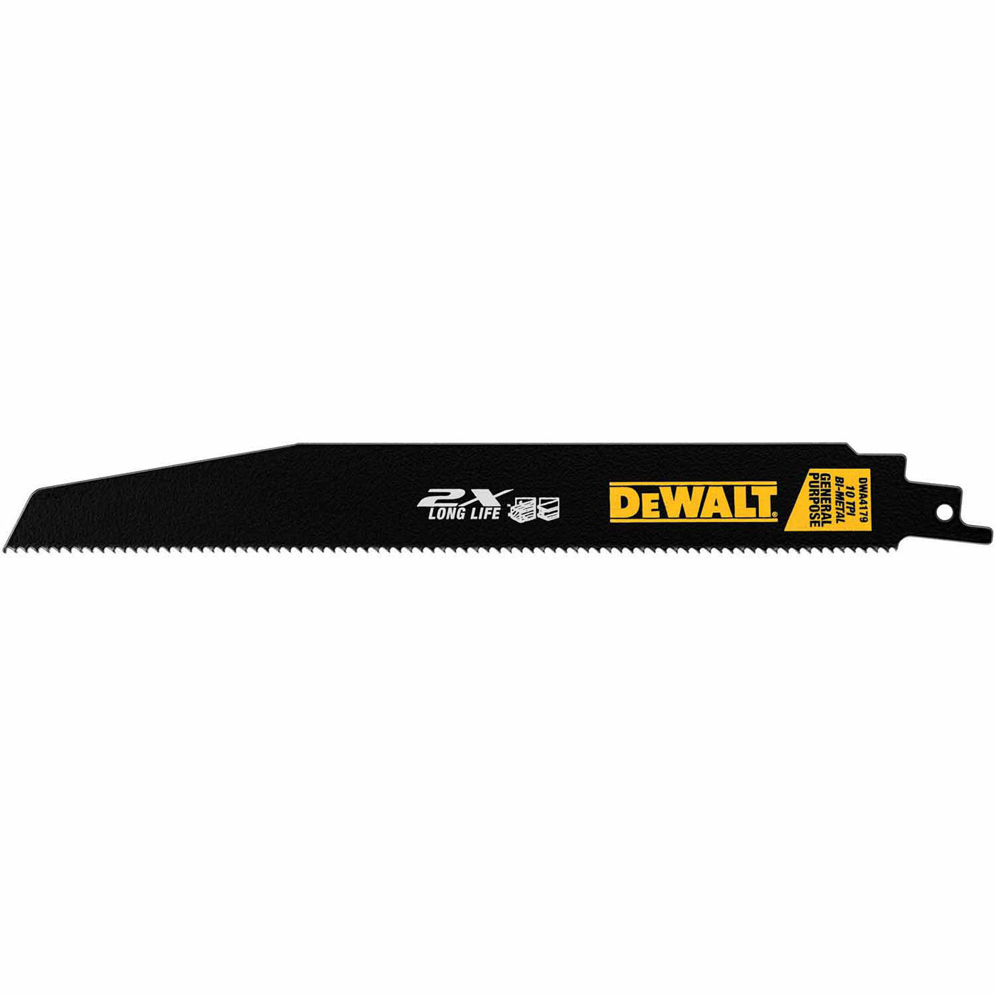 DeWalt DWA4179B 9" 10TPI 2X Reciprocating Saw Blade